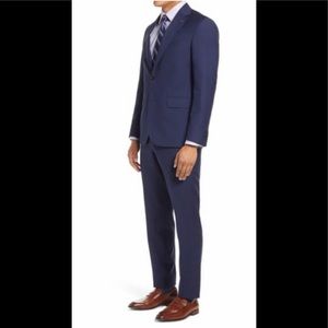 Ted Baker London Jay Trim Fit Plaid Wool Suit